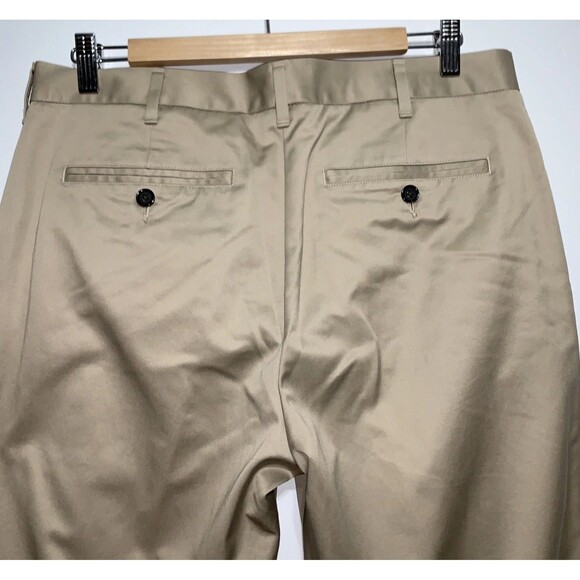 Bonobos Wednesdays Straight Chino Pants Mens 33x32 Tan Khaki - Picture 5 of 8